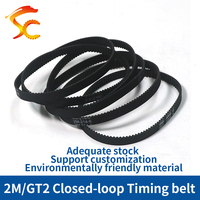 Livraison Rapide Courroie de Distribution Synchronisée 2GT GT2 (208/210/212/214/216/218/220/222/224/226mm) Largeur 3~10mm Courroie en Boucle Fermée 2GT