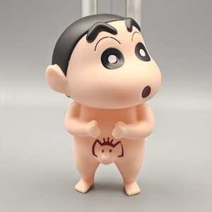 Anime japonés <span class=keywords><strong>Crayon</strong></span> <span class=keywords><strong>Shinchan</strong></span>: Elephant <span class=keywords><strong>Shinchan</strong></span> figura de vinilo, decoración de escritorio en caja, soporte de teléfono para coche - Product Image 5