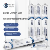 Échantillon gratuit 995 Colle céramique pour carrelage extérieur à forte adhérence, silicone huileux structurel spécial pour l'étanchéité des fenêtres et des portes
