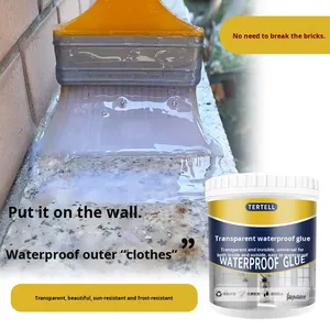 <span class=keywords><strong>Pintura</strong></span> en Aerosol Transparente Acrílica <span class=keywords><strong>Impermeable</strong></span> <span class=keywords><strong>para</strong></span> Baños, Paredes Exteriores y Alféizares de Ventanas - No Requiere Rotura de Azulejos <span class=keywords><strong>para</strong></span> Evitar Fugas - Product Image 1