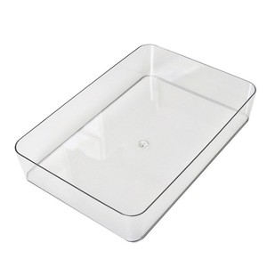 Acrylic Drawer Divider Storage Box Rectangle Transparent Desk Organizer For Office Stationery Cosmetics Holder - Product Image 5
