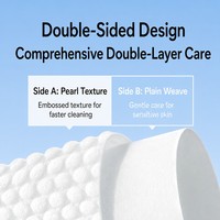 Serviette jetable en viscose pour salon de coiffure professionnel, sans peluches, emballée individuellement, pour maquilleurs et tatoueurs