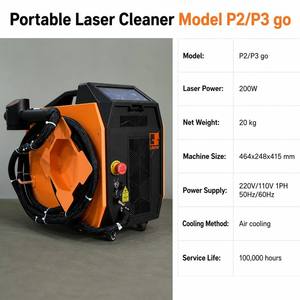 Dispositivo Portatile per Rimozione Ruggine <span class=keywords><strong>Laser</strong></span> 200W per Pulizia Superfici Metalliche e Manutenzione Industriale - Product Image 4