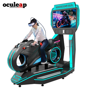 Simulador de Carreras VR 2027 Personalizable, <span class=keywords><strong>Arena</strong></span> de Juegos Interior 5D para Motocicletas, Simulador de Conducción de Montaña Rusa <span class=keywords><strong>3D</strong></span>, Máquina de Juegos Arcade - Product Image 6