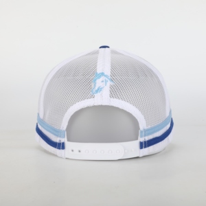 High Quality Wholesale Custom 5 Panel Stripe Trucker <b>Hats</b> With Embroidery Logo Printed Pattern Breathable Mesh - Product Image 5
