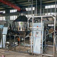 Machine de séchage et de mélange de poudre en gros à double cône, avec tambour rotatif et chambre à vide, pour séchage et mélange de protéines en poudre