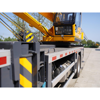 Grue de chantier Feigong 16 tonnes avec flèche de 38 m, machine de levage pour la construction avec télécommande en option