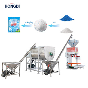 Línea de Producción Automática para Mezclar, Llenar y Empacar Polvo, para Detergente de Lavandería, Harina y Maíz, con Materiales Plásticos - Product Image 2