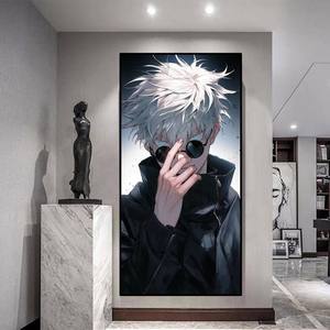 Boîte à lumière LED RVB Jujutsu Kaisen de 15,7'' x 23,6'' avec affichage dynamique multifonctionnel, cadre lumineux pour affiches d'anime - Product Image 6