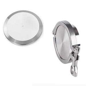 CNJS RTS生理用ステンレス鋼304 316L 50.5パイプクイックブラインドプレート - Product Image 4