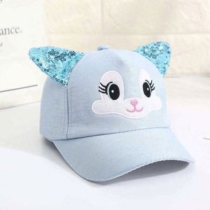 หมวกเบสบอลผ้าแคนวาส 3 มิติ ลายนูน 5 ชิ้นส่วน สีชมพูน่ารัก สำหรับผู้ใหญ่ ใส่ได้ทั้งชายและหญิง มีหู ตกแต่ง เหมาะสำหรับใส่กลางแจ้งทุกฤดู สไตล์ลำลอง ขายส่ง - Product Image 6