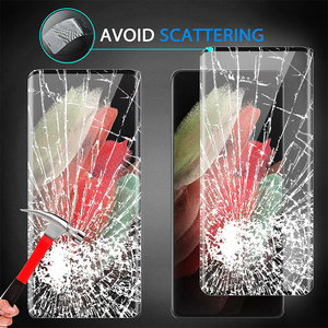 Protector de pantalla de vidrio templado 9H para <span class=keywords><strong>Samsung</strong></span> <span class=keywords><strong>Galaxy</strong></span> <span class=keywords><strong>S21</strong></span> <span class=keywords><strong>Ultra</strong></span> 3D, cobertura completa - Product Image 6