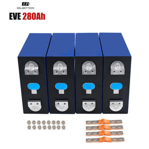 Eu 10% הנחה eve סוחר רשמי 3.2v 280ah כיתה 8000 + מחזורים lifepo4 סוללה עבור 12v 24v 48v 10kw חבילת סוללה - Product Image 1