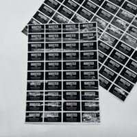 Autocollant adhésif en vinyle résistant aux UV et imperméable avec impression sérigraphique personnalisée en gros pour l'emballage