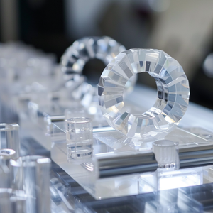 Custom High Precision Acrylic Pmma Pom Peek Abs Pc Plastic Cnc Milling Turning Machining <strong>Parts</strong> - Product Image 4