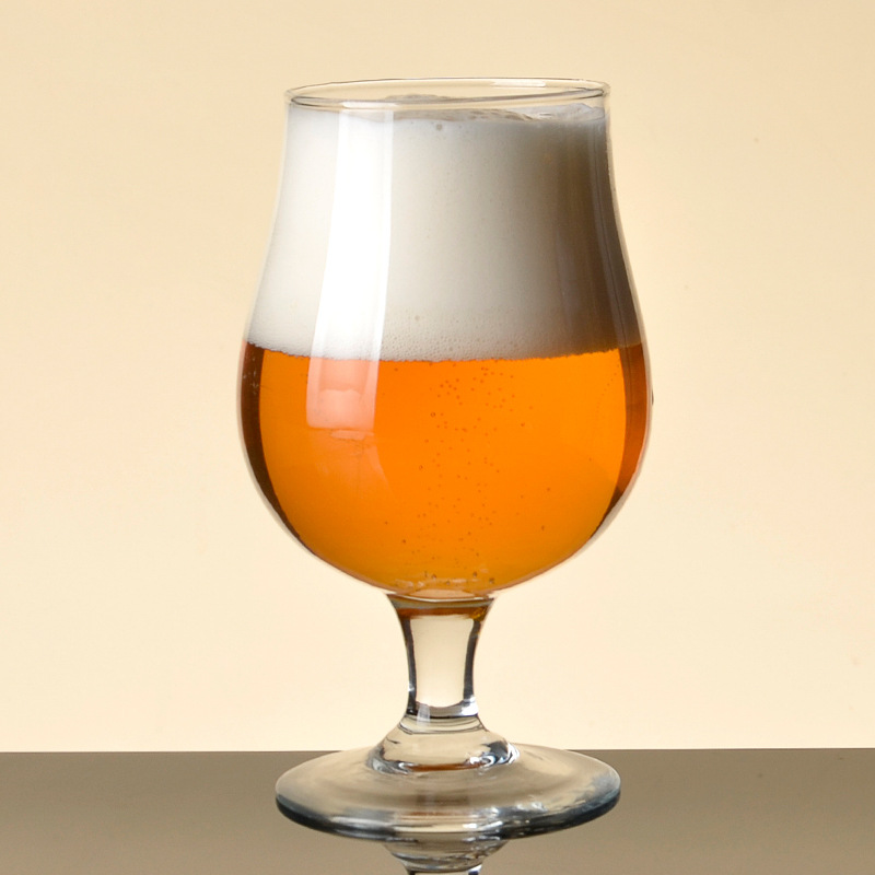 Wholesale Custom Logo clear beer can glass IPA pilsner drinking glass pint beer glass