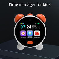 Réveil intelligent N9 Timi avec assistant vocal IA, batterie rechargeable 1800 mAh, design rétro, minuteur d'étude pour enfants, questions et réponses, bruit blanc, musique apaisante