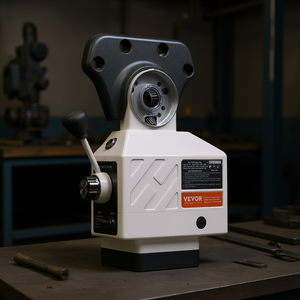 Fresadora Vevor con alimentación por eje X, 450 lb de torque, velocidad ajustable de 0 a 200 rpm, 120V, fresadora manual de uso ligero. - Product Image 2