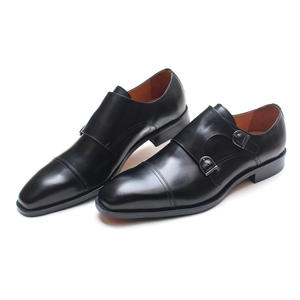 Zapatos de cuero genuino hechos a mano de alta calidad, elegantes y modernos, transpirables, para negocios, oficina y uso casual. - Product Image 4