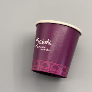 Gobelets en papier compostables écologiques à paroi simple pour jus, avec logo couleur personnalisé, 4oz-16oz, jetables pour boissons froides - Product Image 4