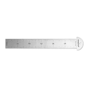 [MEASPRO]Stainless Steel Hook Ruler Straight Ruler