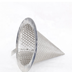 Nouveau filtre <span class=keywords><strong>conique</strong></span> temporaire en acier inoxydable, filtre à liquide en métal, composants du noyau du filtre - Product Image 3