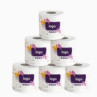 Papier toilette jetable en rouleau de marque JX en pâte de bois biodégradable, personnalisable, 3 plis, 2 plis, 110g, durée de conservation 3 ans, vente en gros