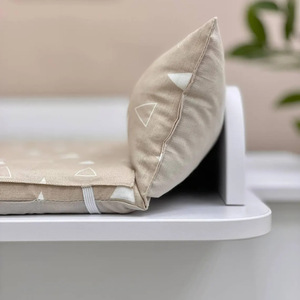 Customized Cotton Changing Pad <b>Cover</b> With Geometric Pattern For Newborn Baby Changing <b>Table</b> - Product Image 3