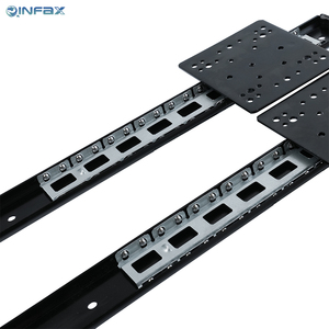 Quincaillerie de porte de poche pour armoire de porte encastrée <span class=keywords><strong>Kit</strong></span> de système de glissière de porte de poche pour chambre appartement salle de bain extérieur - Product Image 1
