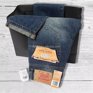 Jeans de Hombre de Marca, al por Mayor, Nueva Moda, Diseño Personalizado, Logotipo Personalizado, Estilo Casual de Negocios, Serie Denim, Ropa de Trabajo, Tallas Grandes - Product Image 3
