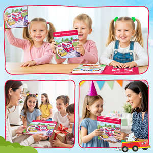 Çocuklar için su kitapları ile Joycat toptan boya sihirli suluboya <span class=keywords><strong>2</strong></span> fırçalar ile boyama seti yürümeye başlayan çizim kitabı - Product Image 4