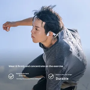 Auriculares de Conducción Ósea OpenMove S661 para Deportes, Correr, Ciclismo, Fitness, Inalámbricos, con Gancho para la Oreja y 3 Horas de Batería - Product Image 2