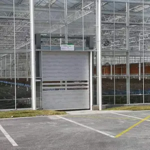 Seppes Supply Hard Aluminium Spiral High Speed Doors For Factory