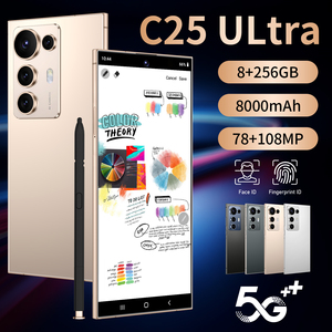 สมาร์ทโฟน Android C25 Ultra รุ่นดั้งเดิม 8GB+256GB 8000mAh 5G CDMA LTE รองรับซิมคู่ รุ่นปลดล็อค ระบบจดจำใบหน้า กล้อง 108MP S27ultra - Product Image 2