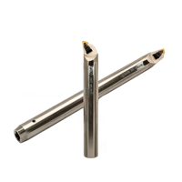 Porte-outil de perçage interne haute précision A32T-MWLNR08 remplaçable avec refroidissement par le liquide, compatible avec les plaquettes en carbure WNMG