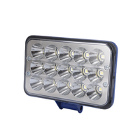 Feux de brouillard LED haute luminosité pour camions 12V-36V 167,5 mm, faisceau haut/bas, multicolores, boulons M10 pour camions et remorques