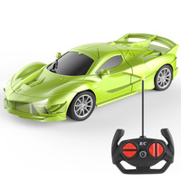 Nouveau Modèle de Voitures de Sport Électriques Télécommandées Tout-Terrain Sans Fil Lumineux à Quatre Directions pour Enfants