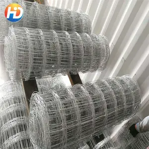 Corrosion Resistant Hinged Joint Fencing For Farmland Grassland Forest Guard Wild Dog Hinged Joint Wire Fence