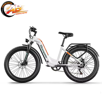 Vélo de montagne électrique léger pour adulte, en promotion depuis l'entrepôt européen, 7 vitesses, batterie lithium 48V longue autonomie