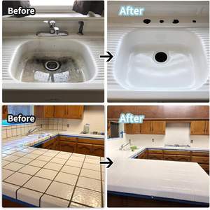 Kit <span class=keywords><strong>de</strong></span> peinture pour carreaux <span class=keywords><strong>de</strong></span> céramique blanc inodore réparation d'évier <span class=keywords><strong>de</strong></span> baignoire à haute brillance pour <span class=keywords><strong>salle</strong></span> <span class=keywords><strong>de</strong></span> <span class=keywords><strong>bain</strong></span> mur <span class=keywords><strong>douche</strong></span> <span class=keywords><strong>carrelage</strong></span> porcelaine baignoires revêtement peinture - Product Image 3