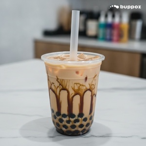 Poudre de thé au lait au sucre roux 1kg Sac Halal HACCP pour les magasins de bubble tea et de thé au lait, directement de l'usine - Product Image 4