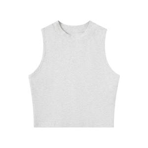 Top da <span class=keywords><strong>Donna</strong></span> in Offerta, Canotte Personalizzate a Costine, Top Avvolgente, Canotta con Spalle <span class=keywords><strong>Larghe</strong></span>, Top Corto Traspirante e Confortevole per Donne - Product Image 5