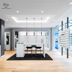 Thiết kế hiện đại Gỗ quang cửa hàng hiển thị tủ kính mắt cửa hàng ngăn kéo tủ kính mát cửa hàng bán lẻ phù hợp đồ nội thất kệ - Product Image 4