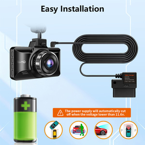 Câble OBD abaisseur de tension pour enregistrement en time-lapse ACC, surveillance de stationnement, câble d'alimentation automobile 12V/24V vers 5V, vente directe, voiture L193 - Product Image 4