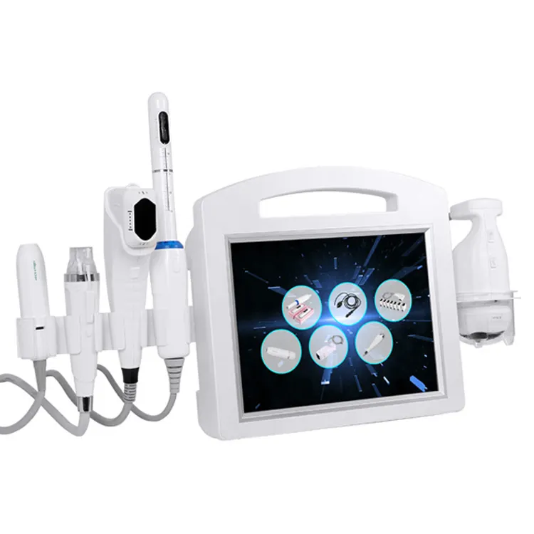 portable 4d hifu face lift machine ultrasound vagian hifu 6 in 1 in antiwrinkle machine for beauty salon