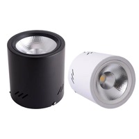 Spot LED monté en surface SMD2835 Dimmable 5W à 24W COB Spot Light Plafonnier LED suspendu monté au plafond