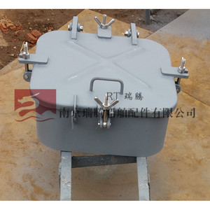 Tapa de escotilla de acero CB/T3728-95 para reemplazo y reparación de herrajes marinos - Product Image 1