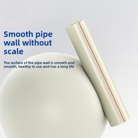 Tuyau d'alimentation en eau grise PPR en gros, résistant au sel et aux produits chimiques, longueur 4m, norme ISO, personnalisation disponible