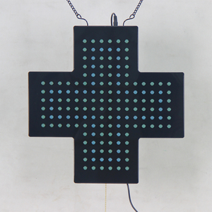 35cm di altezza-lampeggiante <span class=keywords><strong>segno</strong></span> di 24 ore di una scatola di luci incrociate LED farmacia mostra il <span class=keywords><strong>segno</strong></span> di <span class=keywords><strong>croce</strong></span> verde LED <span class=keywords><strong>segno</strong></span> di <span class=keywords><strong>croce</strong></span> - Product Image 3