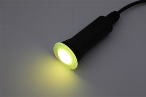 Lumière LED sous-marine 1,5 pouce IP68 Haute efficacité énergétique 12ACV 18W Lentille ronde Changement de couleur Programmable pour piscines - Product Image 4